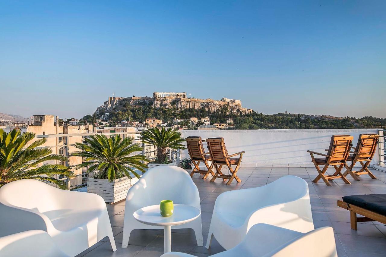 Acropolis Panorama View Penthouse With Private Terraces A Contemporary Parthenon Apartment Athens Luaran gambar