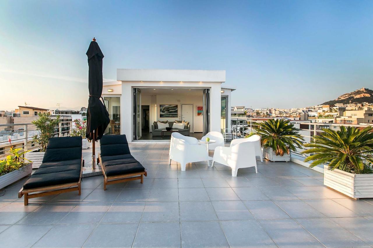 Acropolis Panorama View Penthouse With Private Terraces A Contemporary Parthenon Apartment Athens Luaran gambar