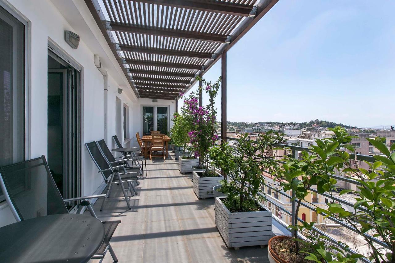 Acropolis Panorama View Penthouse With Private Terraces A Contemporary Parthenon Apartment Athens Luaran gambar